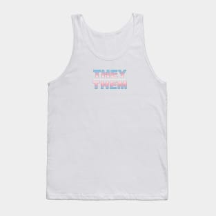 They Them Pronoun Tank Top